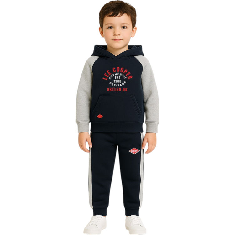 Picture of GLC2542- LEE COOPER BOYS THICK FLEECY THERMAL TRACKSUIT